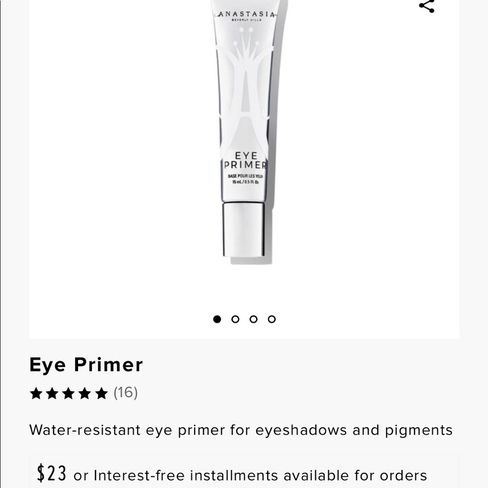 Anastasia full size eye primer